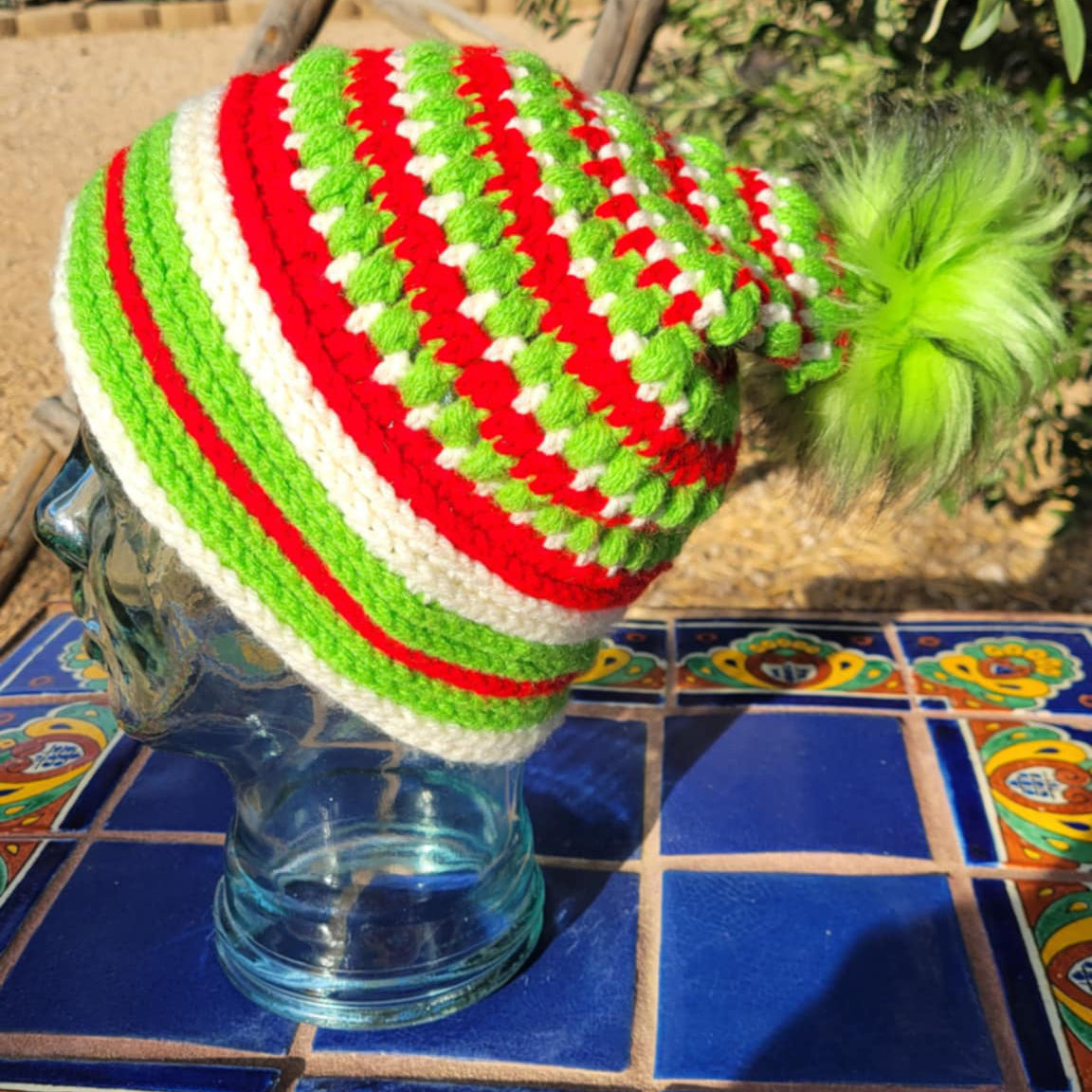 Grinch Inspired Beanie